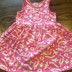 Hanna Andersson Girls 3T Pink Dress